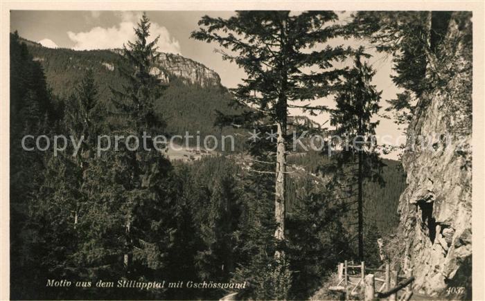 Mayrhofen Zillertal Gschoesswand Stillupptal