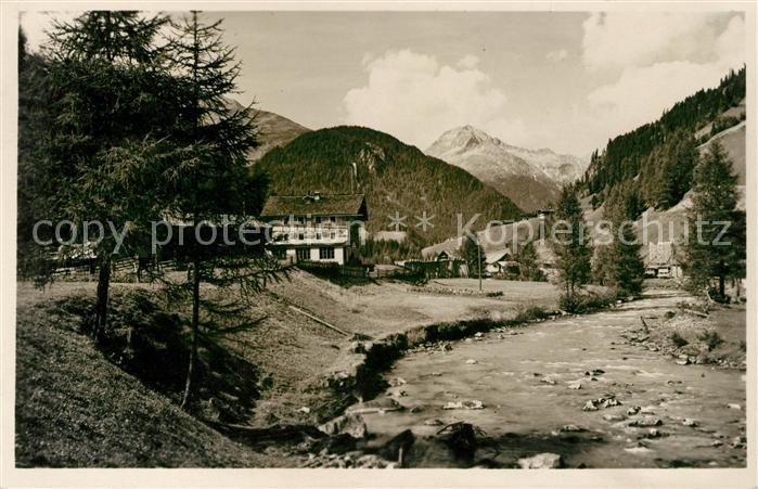 St Jakob Defereggen Partie am Fluss