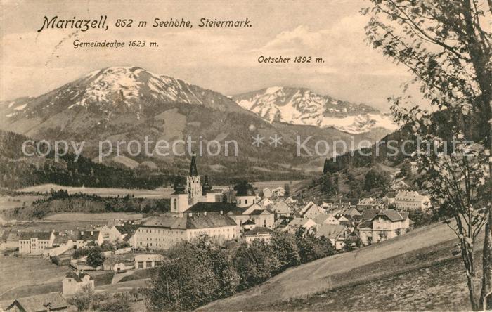 Mariazell Steiermark mit Oetscher
