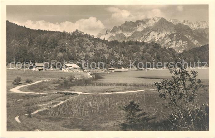 Ferchensee Karwendel Landschaftspanorama Alpen