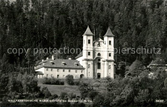 Maria Schutz Niederoesterreich Wallfahrtskirche am Semmering