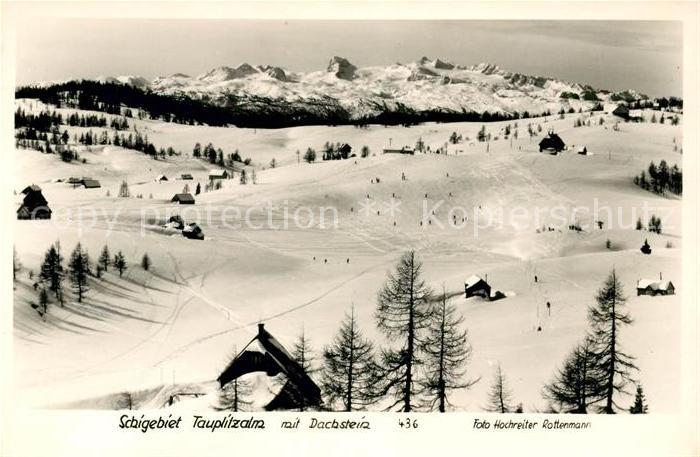 Tauplitzalm Panorama Skigebiet Totes Gebirge