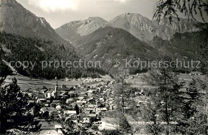 Fulpmes Tirol Panorama Stubaital Stubaier Alpen