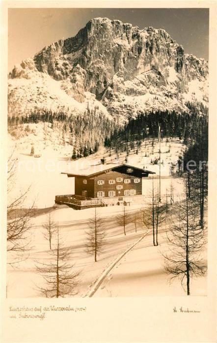 Spital Pyhrn Linzerhaus auf der Wurzelalm Winterpanorama
