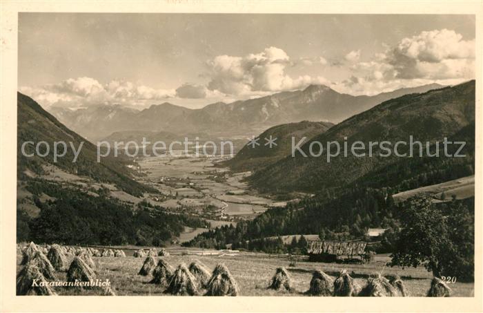 Afritz See Landschaftspanorama mit Karawanken