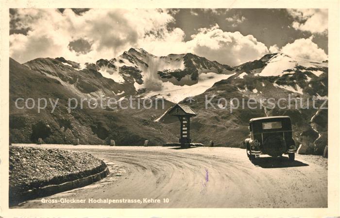 Grossglockner Hochalpenstrasse Gebirgspanorama Hohe Tauern