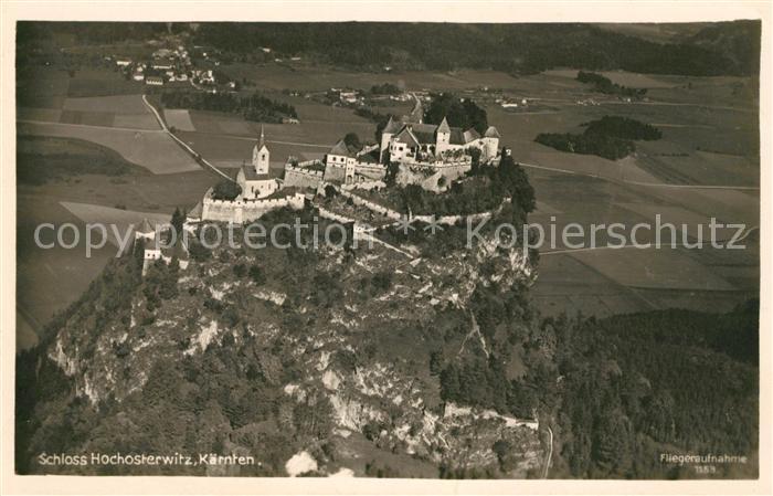 Hochosterwitz Burg Fliegeraufnahme