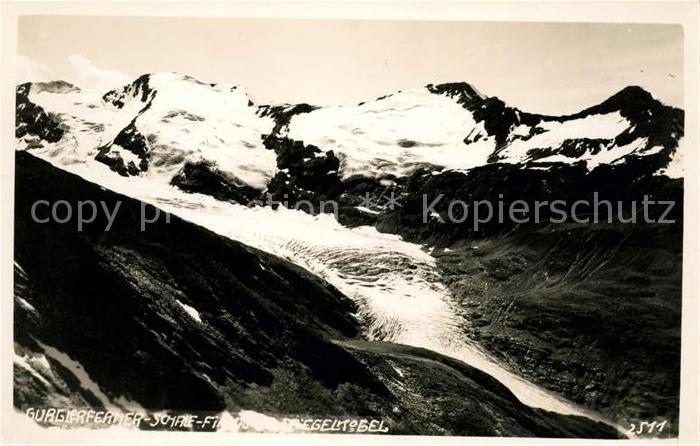 Gurglergletscher Ferner Gebirgspanorama Alpen