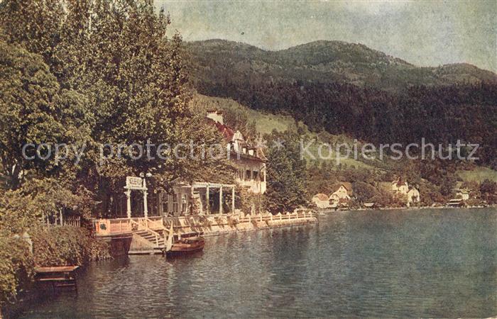 Millstatt Millstaettersee Hotel Seevilla Serie Gurktaler Alpen Karte 246 a