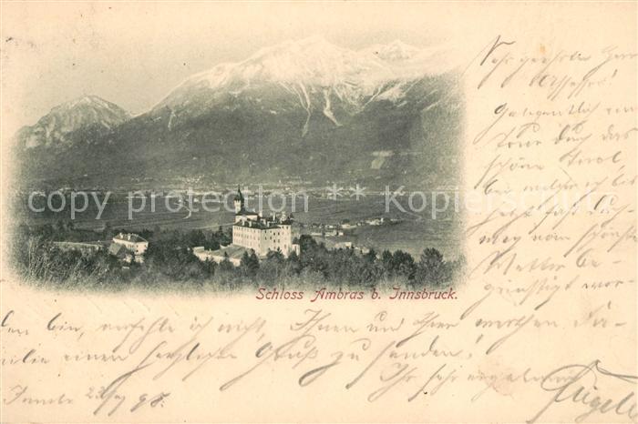 Innsbruck Schloss Ambras Alpen