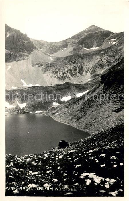 Radstaedter Tauern Wildsee Bergsee Gebirgspanorama