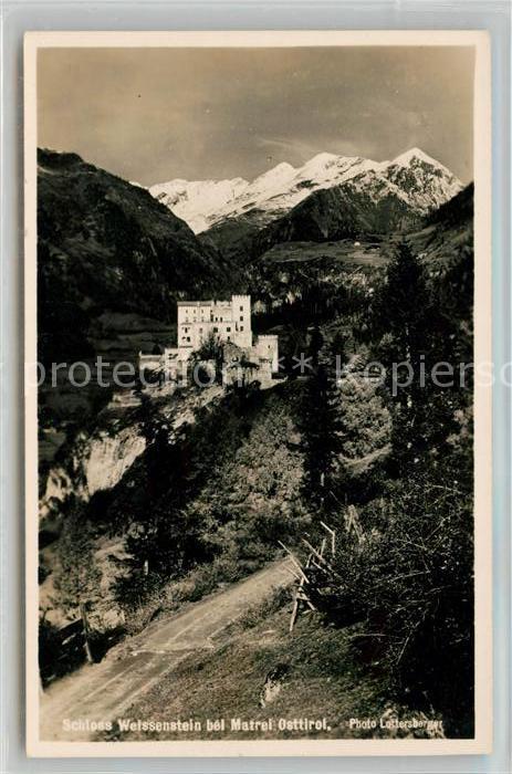 Matrei Osttirol Schloss Weissenstein Alpen
