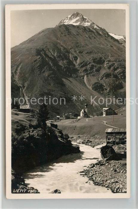 Vent Tirol Partie am Bergbach Alpen