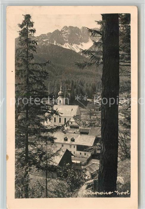 Biberwier Tirol Ansicht vom Waldrand aus