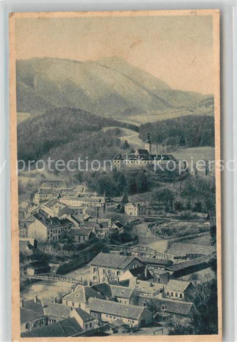 Gloggnitz Niederoesterreich Blick zum Sonnwendstein Zentralalpen