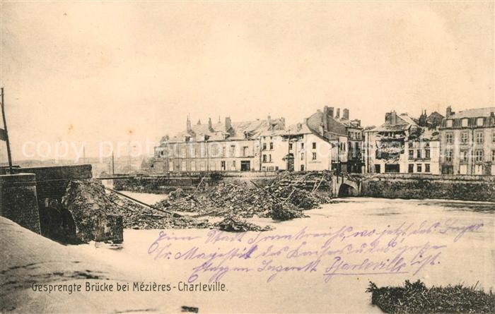 Charleville-Mezieres 08 Gesprengte Bruecke Nr. 46