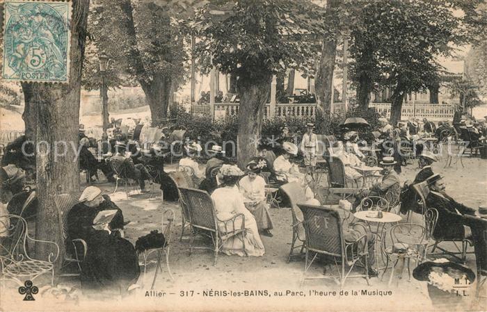 Neris-les-Bains Parc l Heure de la Musique