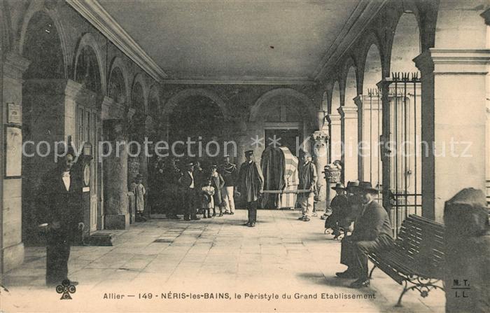 Neris-les-Bains Peristyle du Grand Etablissement