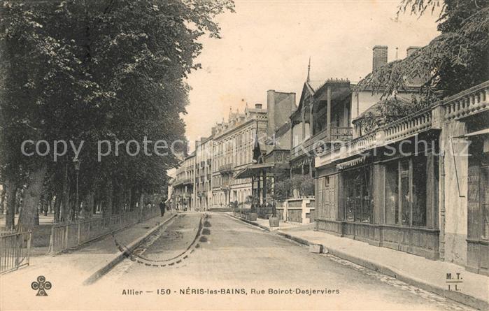 Neris-les-Bains Rue Boirot Desjerviers