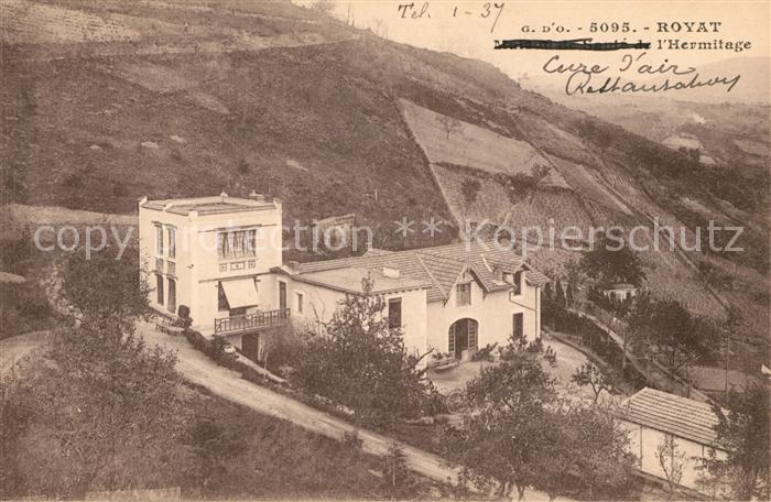 Royat les Bains Maison de Santé de l Hermitage