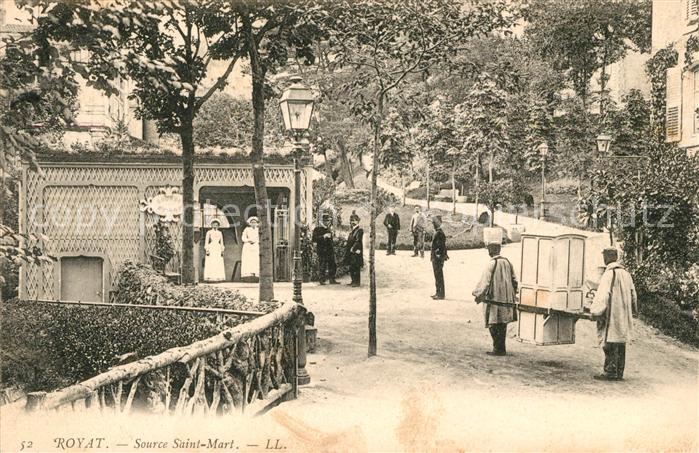 Royat les Bains Source Saint Mart