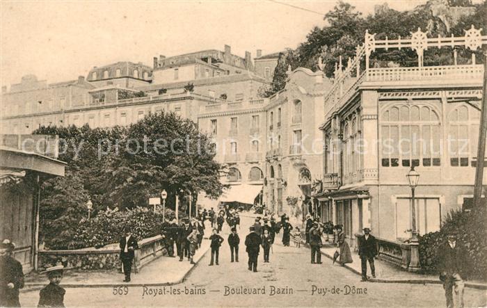 Royat les Bains Boulevard Bazin