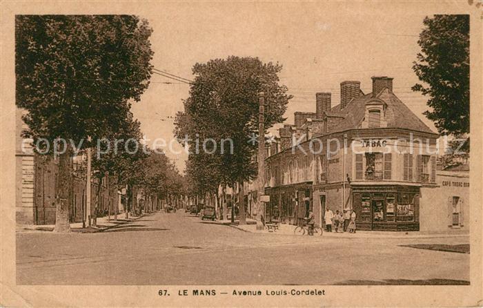 Le Mans Sarthe Avenue Louis Cordelet