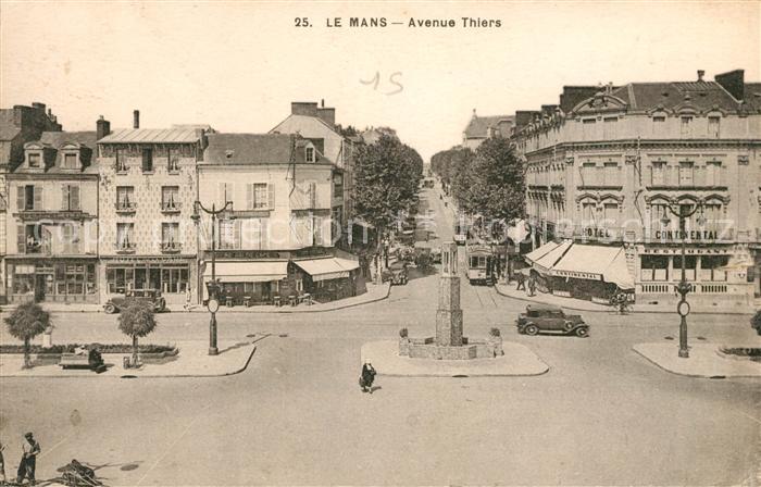 Le Mans Sarthe Avenue Thiers