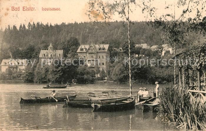 Bad Elster Louisasee Bootsanleger Ruderboot