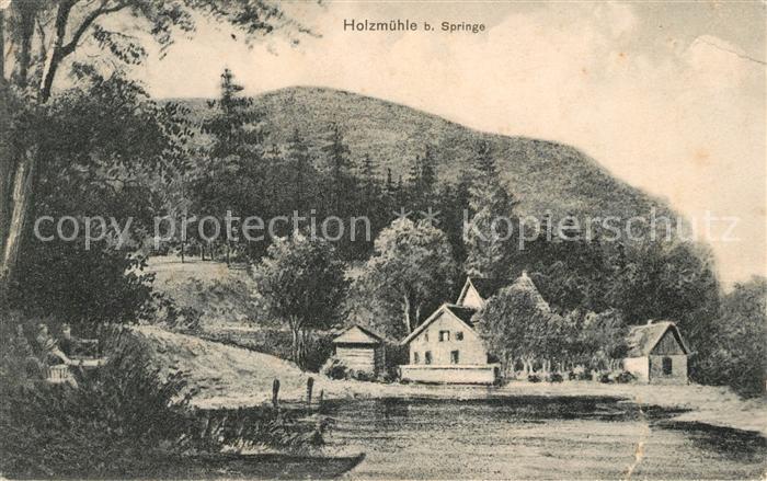 Springe Deister Holzmuehle Weiher