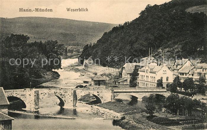 Hann. Muenden Weserblick Bruecke