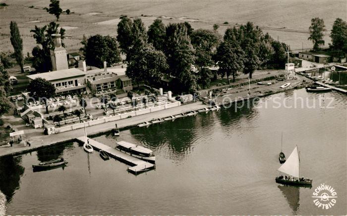 Steinhude Strandhotel Hafen Fliegeraufnahme