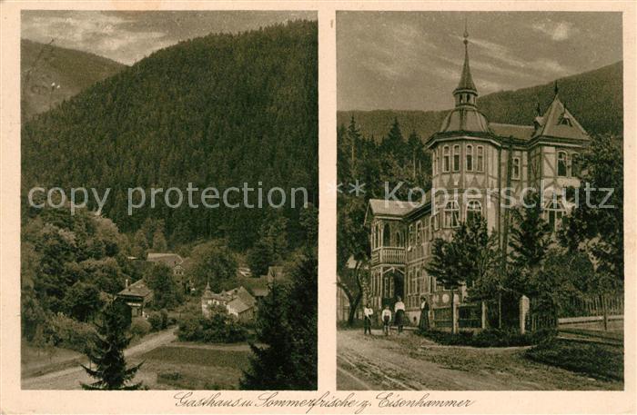 Bockschmiede Gasthaus Sommerfrische Eisenhammer Sorbitztal