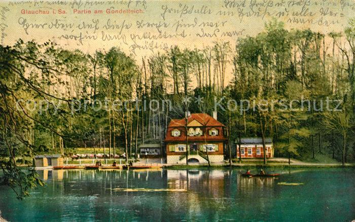 Glauchau Partie am Gondelteich