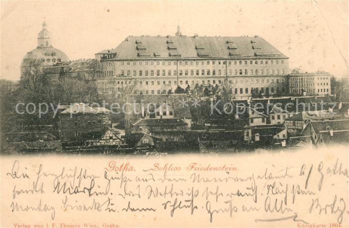 Gotha Thueringen Schloss Friedenstein