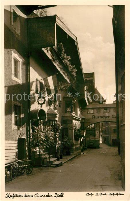 Kufstein Tirol Gasse Auracher Loechl Weinlokal