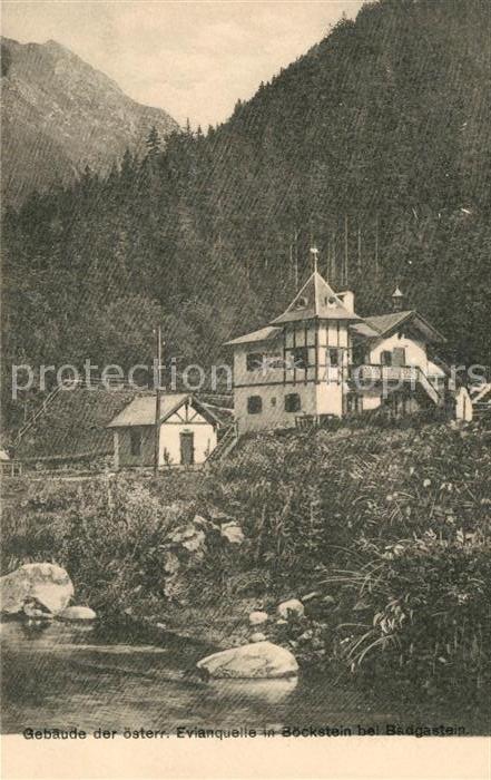 Boeckstein Gebaeude der oesterreichischen Evianquelle