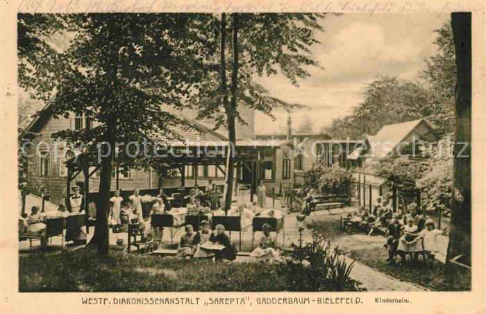 Gadderbaum Westf. Diakonissenanstalt Sarepta Kinderheim Soldatenbrief