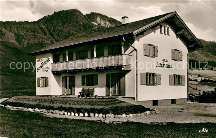 Nesselwang Allgaeu Bayern Pension Haus Schoenblick
