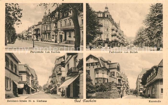 Bad Nauheim Parkstrasse Reinhardstrasse Kurhaus Kurstrasse