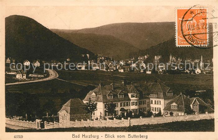Bad Harzburg Panorama Blick vom Butterberg