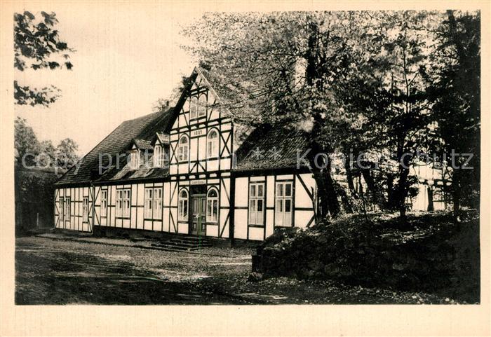 Friedrichsruh Hamburg Bismarck Museum Fachwerkhaus