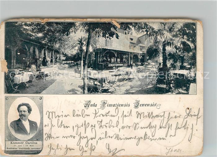 Jena Thueringen Aula Vimariensis Jenensis Portrait Kammer Carolus