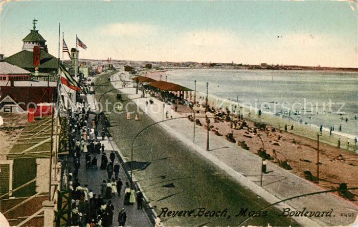 Revere Massachusetts Beach Boulevard