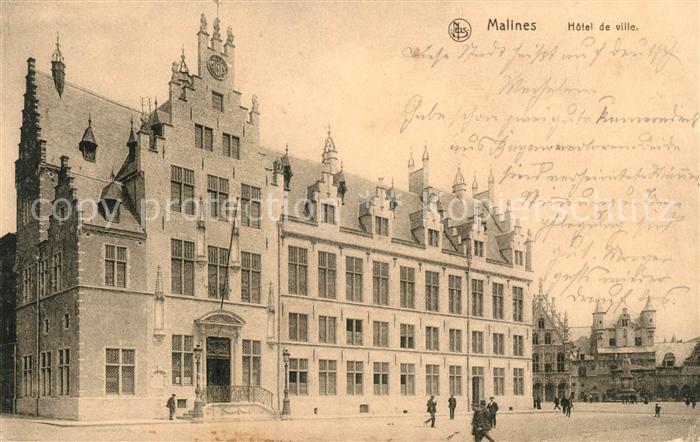 Malines Mechelen Flandre Hotel de Ville
