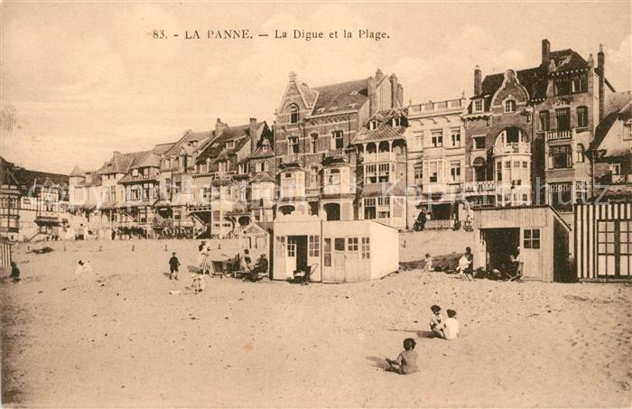 La Panne Veurne Digue Plage