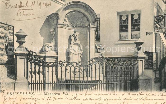 Bruxelles Bruessel Manneken Pis