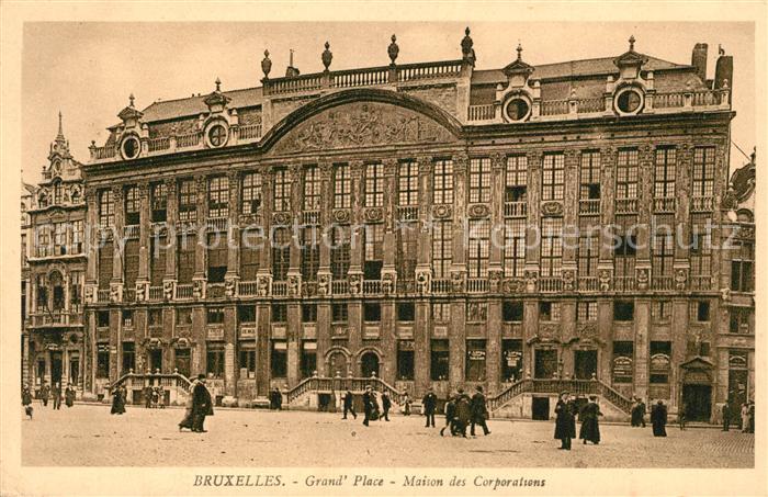 Bruxelles Bruessel Gand Place Maison des Corporations