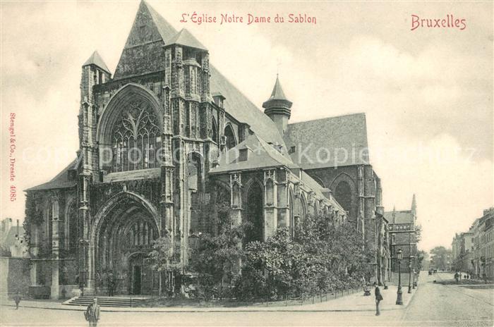 Bruxelles Bruessel Notre Dame du Sablon