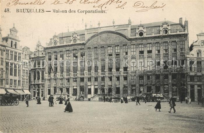 Bruxelles Bruessel Maison des Corporations